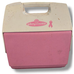 Small IGLOO Playmate Cooler, Pink Ribbon Logo Breast Cancer Awareness Support
